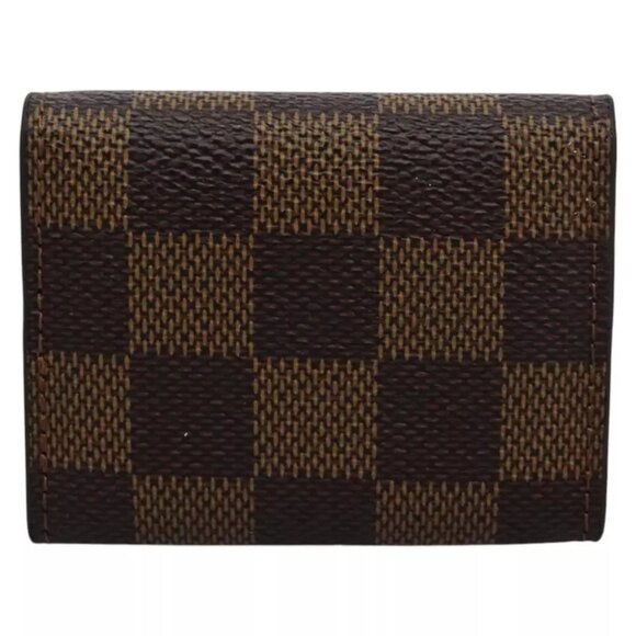 LOUIS VUITTON Damier Ebene Cuffs Cuff Case LV Auth 114634 - Picture 4 of 16